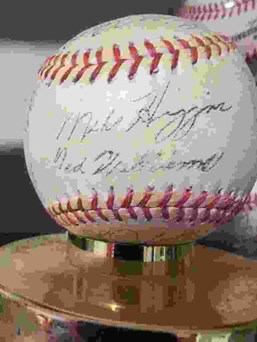 Multi-Signed Boston Red Sox Baseball