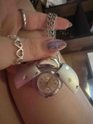 Ladybug Locket Watch
