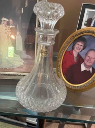 Crystal Decanter with Stopper