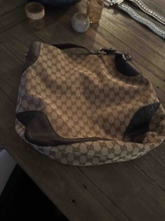 Gucci GG Canvas Hobo Bag