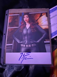 Katherine McNamara Autographed Batwoman Photo