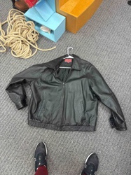 Men's Black Leather Jacket