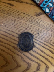Vintage Miraculous Medal Shield Brooch/Pin