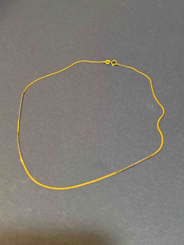 14k Gold Necklace (14 inch)