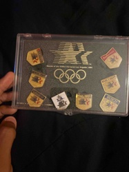1984 Los Angeles Olympics Anheuser-Busch Breweries Pin Set
