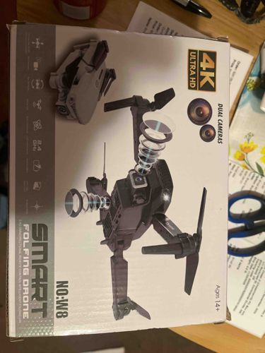 Smart Folding Drone NO:W8 (4K Ultra HD, Dual Cameras)