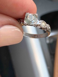 Vintage/Antique Uncas Manufacturing Co. Engagement Ring