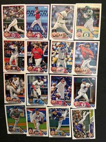 Collection of 2022 Topps Series Baseball Cards