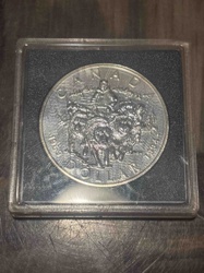 Canadian Silver Dollar (1967)