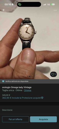 Vintage Omega Ladymatic Seamaster