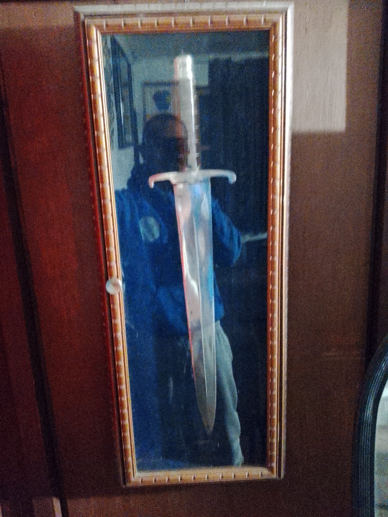 Submitted photo of Double-Edged Display Sword