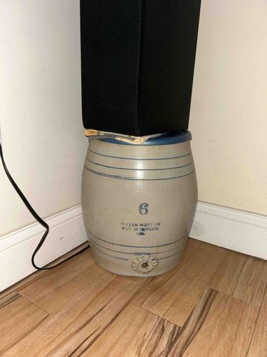 Antique Stoneware Water Cooler/Crock with Spigot