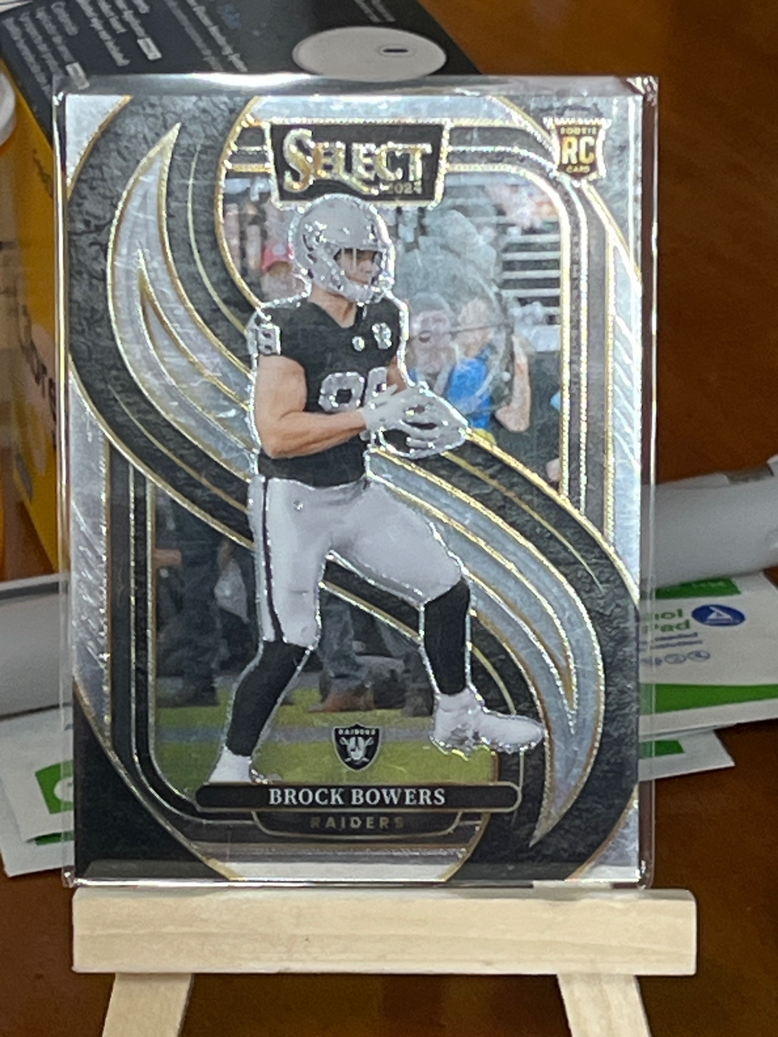 2024 Panini Select Brock Bowers Rookie Card