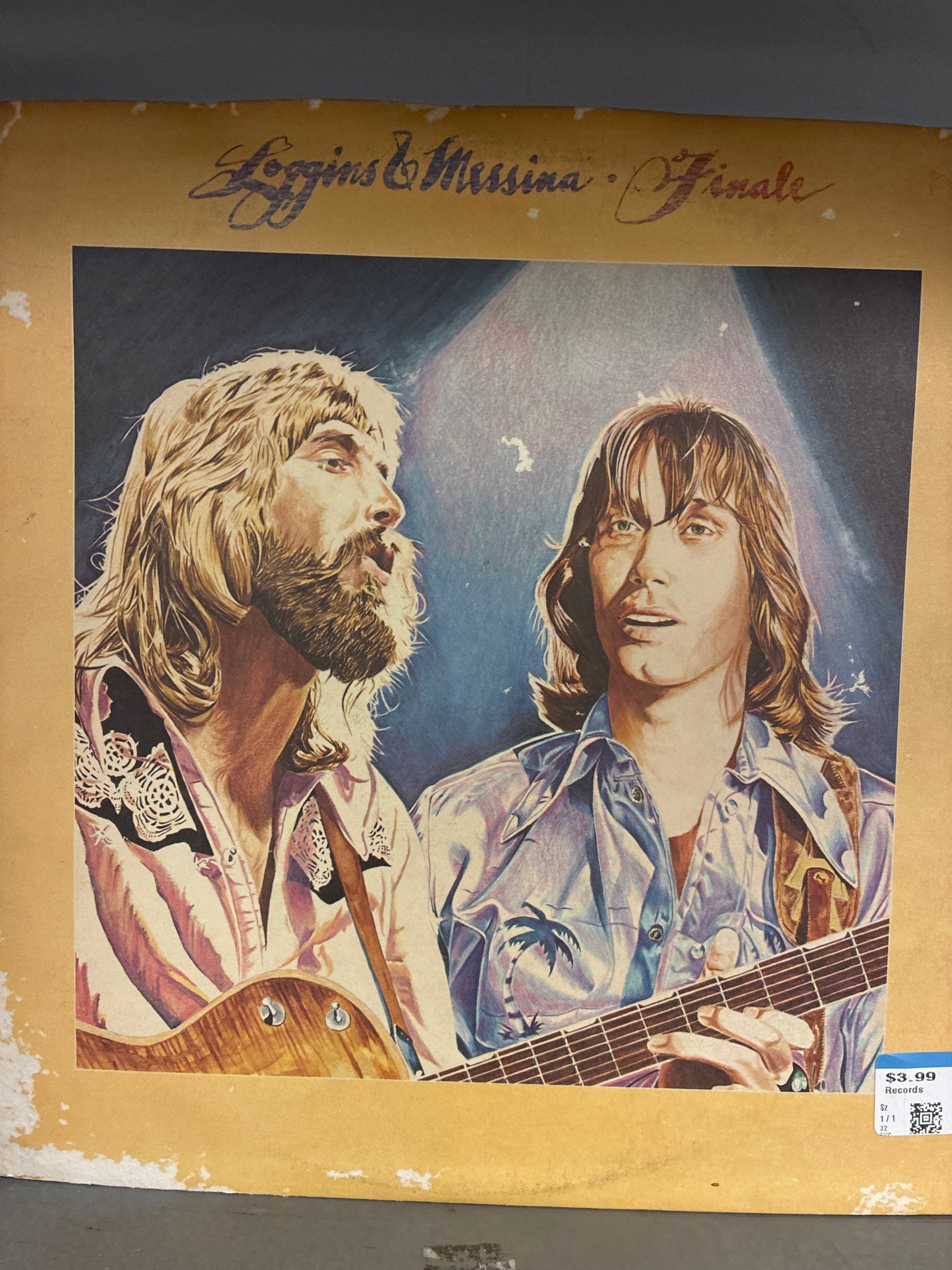 Submitted photo of Loggins and Messina Finale Vinyl Album Cover (not authenticated)