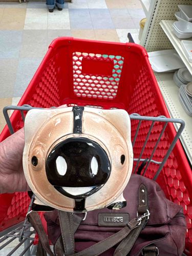 Vintage Anthropomorphic Pig Cookie Jar Base