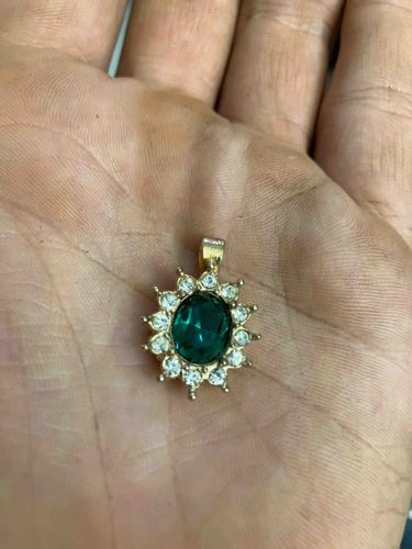 Green Stone Pendant