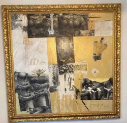 Mixed Media Collage Art by Otto Stupakoff
