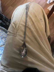 Vintage Silver-Plated Serving Spoon