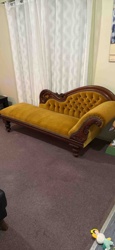 Victorian Style Tufted Chaise Lounge