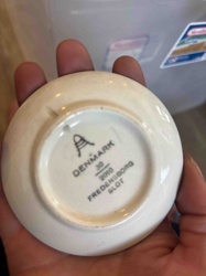 Fredensborg Slot Denmark Souvenir Mini Plate