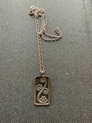 Paw Print Pendant Necklace
