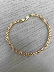 Franco Box Wheat Foxtail Design Bracelet