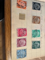 Collection of German 'President Hindenburg' Definitive Postage Stamps (1933 issue)
