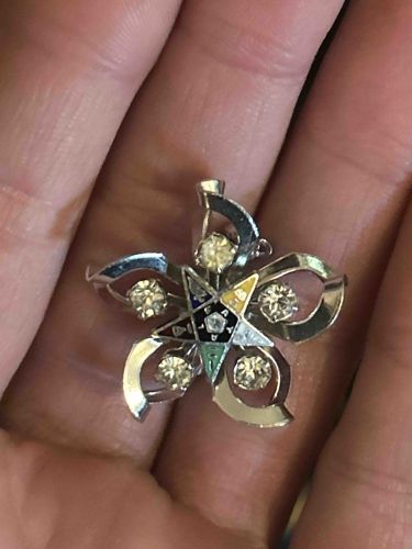 Order of the Eastern Star Pendant or Brooch