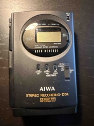 AIWA Stereo Recording DSL Portable Cassette Player with Radio