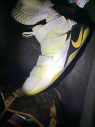 Nike LeBron Soldier 10 'White/Gold'