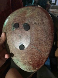 Stone Art Face with Magnetic Eyes and Mouth