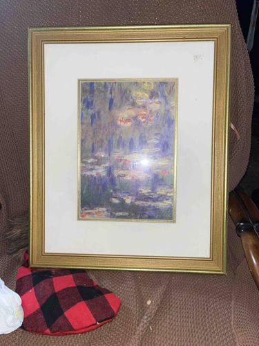 Claude Monet 'Water Lilies' Framed Print