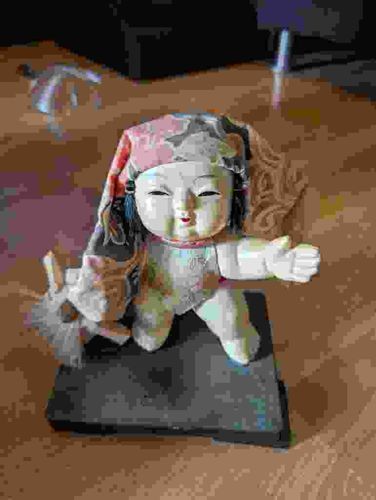 Japanese Gofun Gosho Ningyo Doll