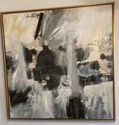 Framed Mixed Media Collage Art by Otto Stupakoff, 'Cambodia Imagery'