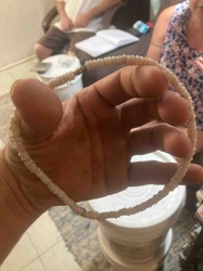 White Bead Necklace
