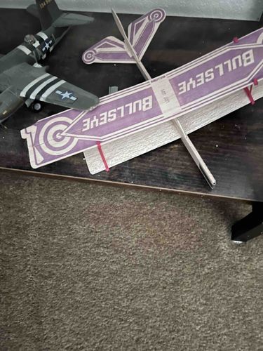 Vintage Guillow's Bullseye Balsa Wood Glider