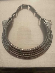 1950s Laos Silver Marriage Necklace