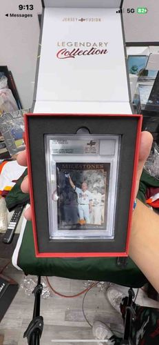 Jersey Fusion Legendary Collection Cal Ripken Jr. Milestones Relic Card