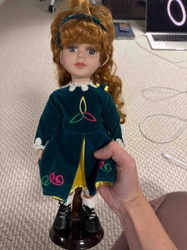 Irish Dancer Porcelain Doll
