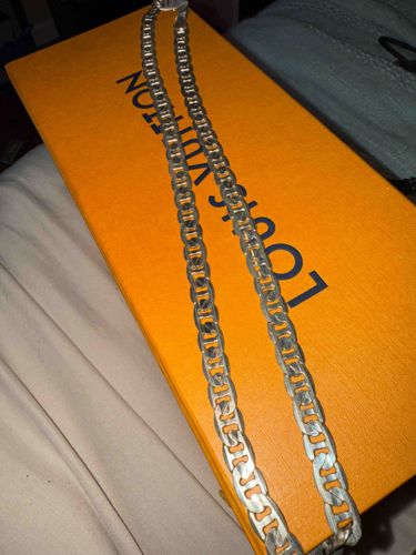 Sterling Silver Mariner Chain Necklace