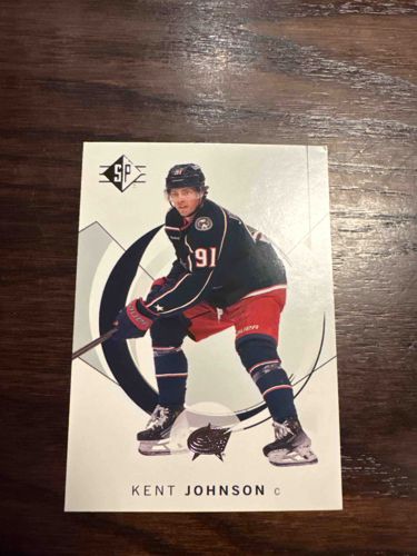 Kent Johnson 2022-23 Upper Deck SP Hockey Card
