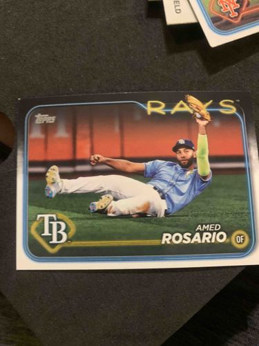 Amed Rosario 2024 Topps Series 2 Baseball Card, Tampa Bay Rays