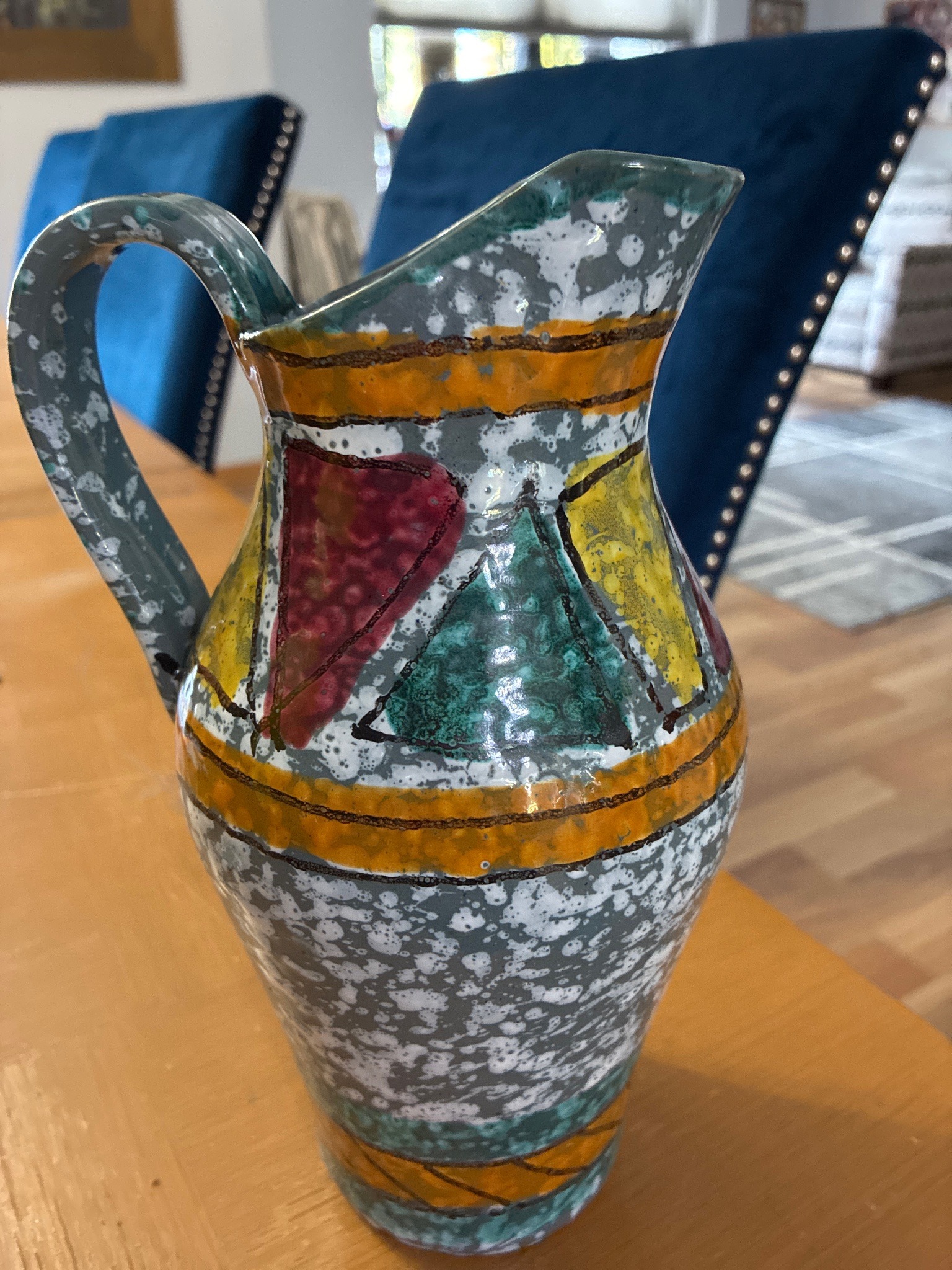 Submitted photo of Mid-Century Modern ceramic pitcher