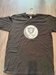 Oakland Raiders / Grateful Dead Stealie Skull T-Shirt
