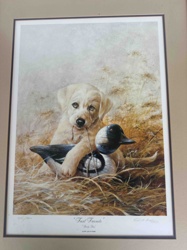 Fast Friends Print by Larry K. Martin