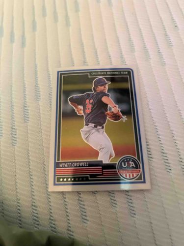Wyatt Crowell Collegiate National Team Baseball Trading Card