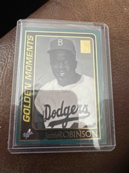 Jackie Robinson Golden Moments Baseball Card