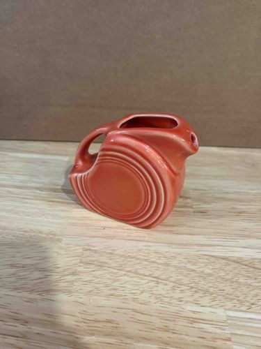 Fiesta Ware 'Disk' Pitcher in Radioactive Red (Model 497)