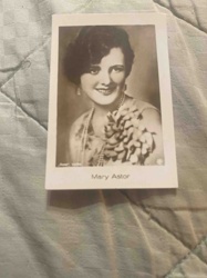 Mary Astor Black and White Studio Portrait Photograph