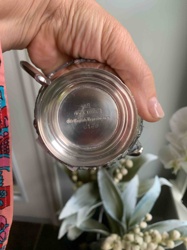 SW A Royle English Reproduction Metalware Piece